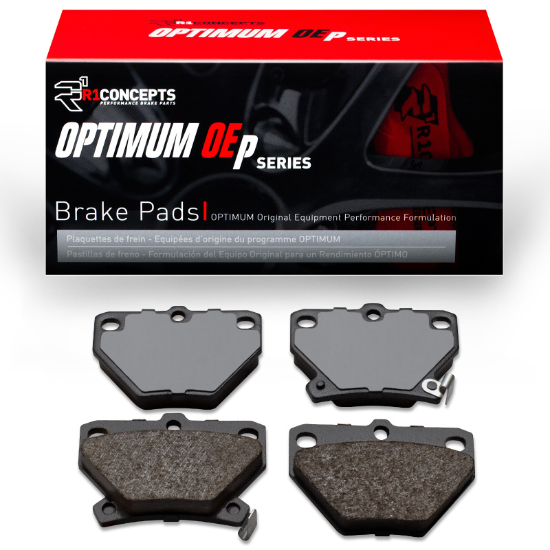 Pontiac Vibe Brake Pads - Rear - R1 Concepts - Optimum OE - `00-`08